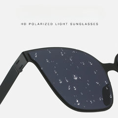 Men's Vintage Square Polarized Sunglasses UV400