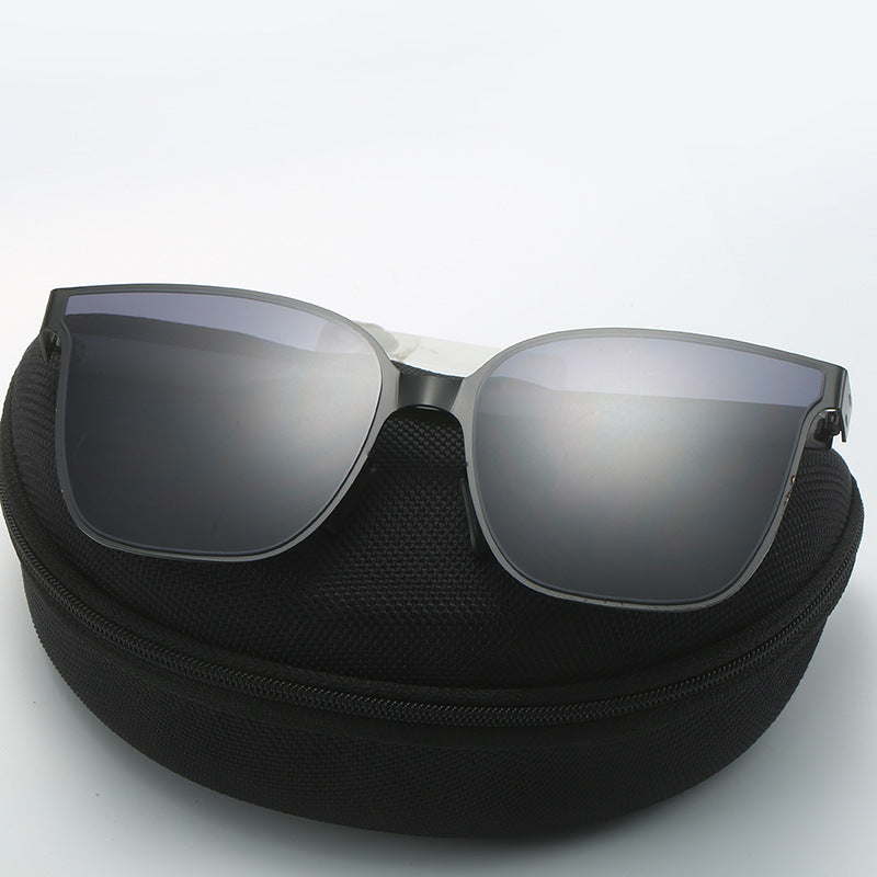 Men's Vintage Square Polarized Sunglasses UV400