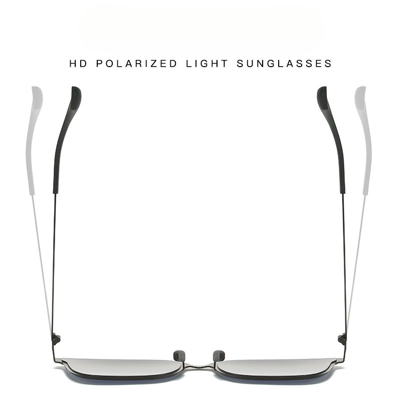 Men's Vintage Square Polarized Sunglasses UV400