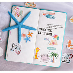46pcs Surf Together Series Stickers for Computer Mobile Phone Water Cup