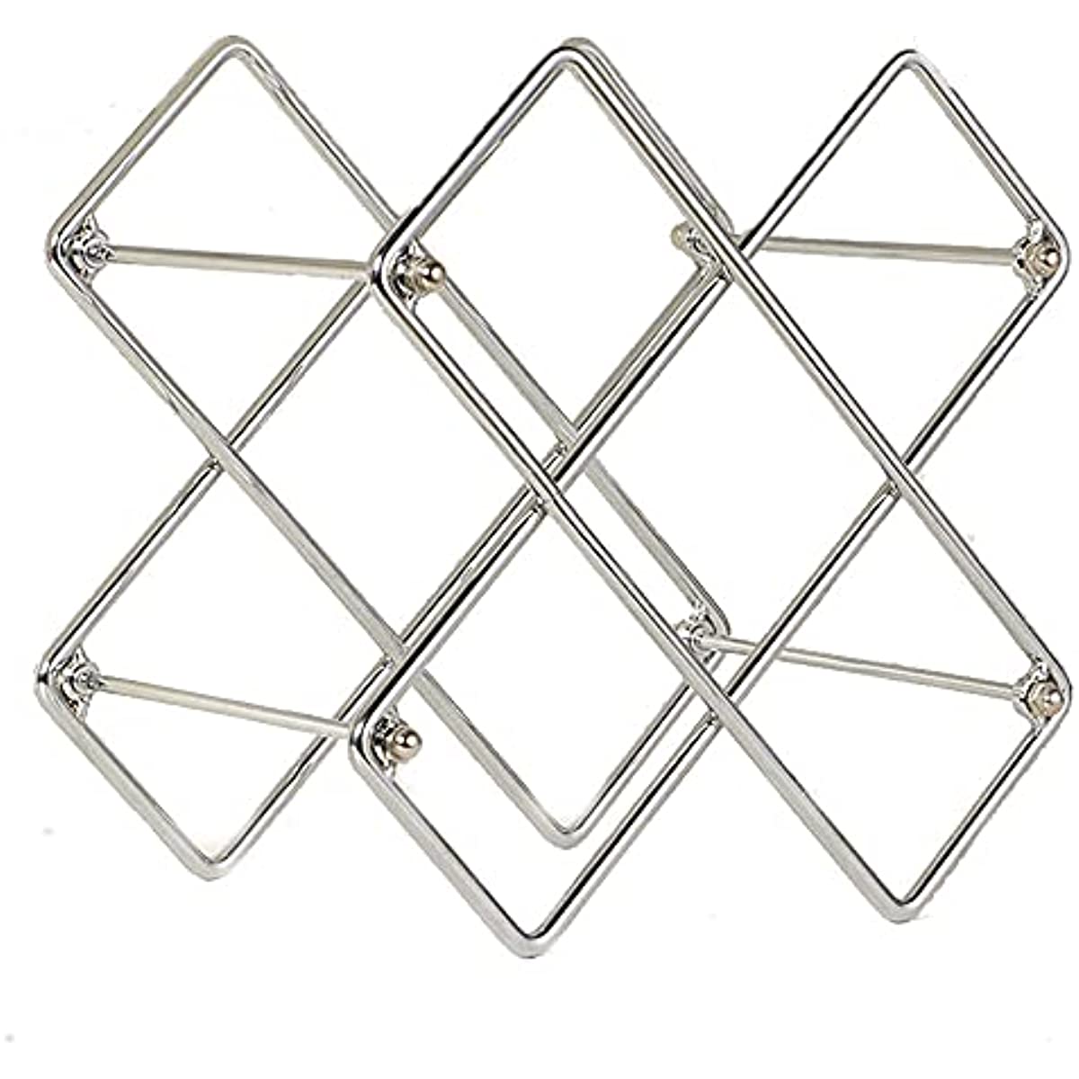 Stylish Stackable Wine Bottle Rack for Home and Office