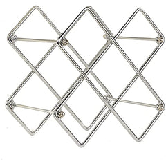 Stylish Stackable Wine Bottle Rack for Home and Office