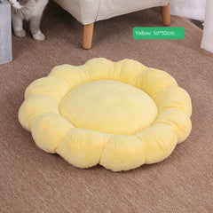 Adjustable Flower Pet Bed for Cat or Dog