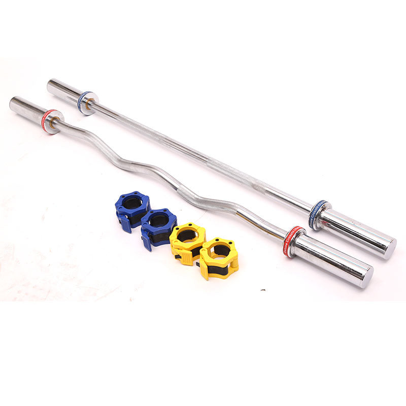 2pcs Barbell Clamps Quick Lock Buckle Safe Dumbbell Bar Clip Weight Plates Clips