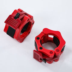 2pcs Barbell Clamps Quick Lock Buckle Safe Dumbbell Bar Clip Weight Plates Clips