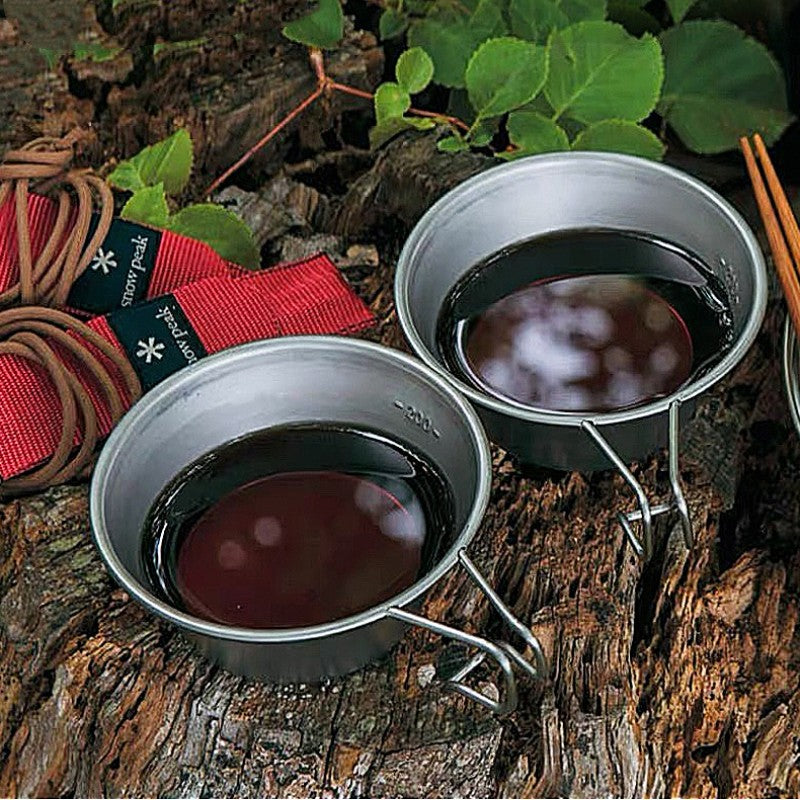 300ml Titanium Bowl for Camping Travel