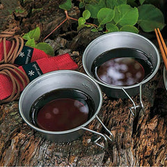 300ml Titanium Bowl for Camping Travel