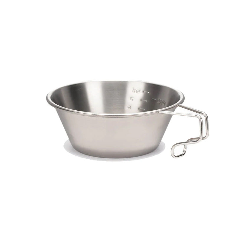 300ml Titanium Bowl for Camping Travel