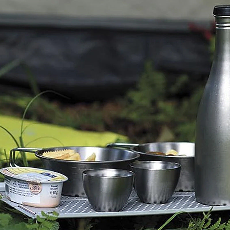300ml Titanium Bowl for Camping Travel