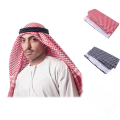 Arab Bandana Travel Eid Hat Men's Square Scarf Ethnic Style