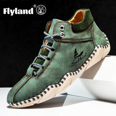 FLYLAND Men's Low Top Boots for Hiking Trekking