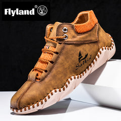 FLYLAND Men's Low Top Boots for Hiking Trekking