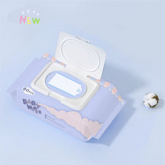 80pcs Soft Lightweight Baby Wipes for Hand & Mouth Cleaning