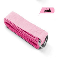 Solid Yoga Stretching Band for Fitness Resistance Strap
