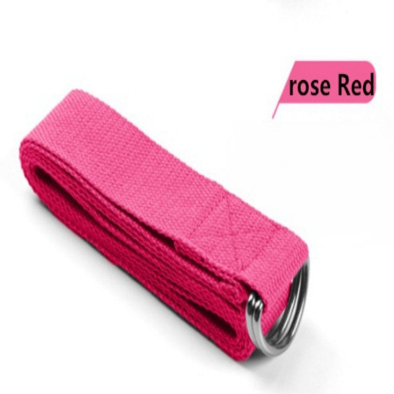 Solid Yoga Stretching Band for Fitness Resistance Strap