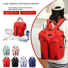 Waterproof Insulated Bottle Bag Backpack Large Capacity Mommy Bag