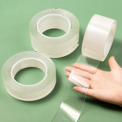 Reusable Transparent Nano Tape Washable Double Sided Adhesive