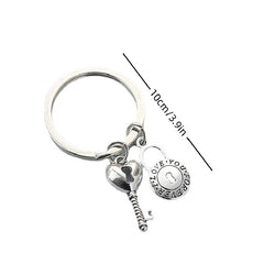 Love Lock Keychain Pendant Bag Purse Ornamnet Creative Gift