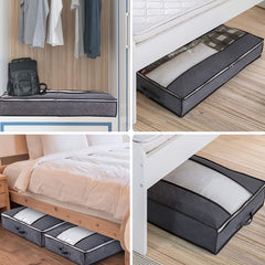 Under Bed Storage Bag Large Capacity Flat Organizer Bag