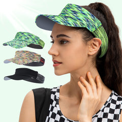Mixed Sun Visor Hat Lightweight Casual Sports Running Sun Hat Quick Drying Golf