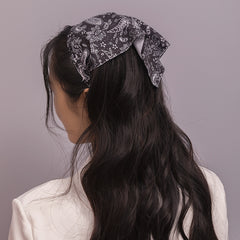 Paisley Print Triangle Scarf Vintage Head Wrap Bandana