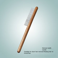 2-in-1 Cat Dog Grooming Tool Hair Removal Comb Slicker Brush