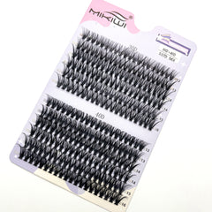 30 40D 12 16mm Mix D Curl Clusters Lashes Soft&Natural False Eyelashes
