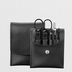 7-Piece Stainless Steel Nail Clippers Set with Earwax Removal Tool