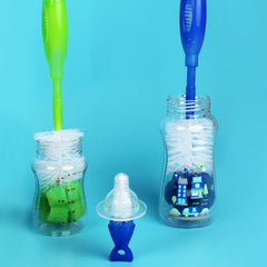 Sponge Bottle Cleaning Brush with Stand Scrubber