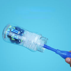 Sponge Bottle Cleaning Brush with Stand Scrubber