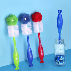 Sponge Bottle Cleaning Brush with Stand Scrubber