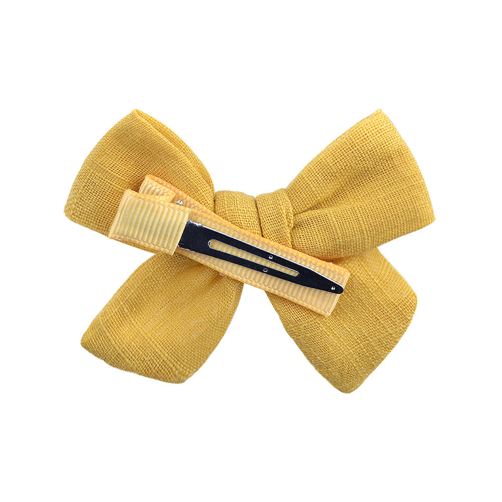 2pcs Girl's Bow Tiara Hairpin Set