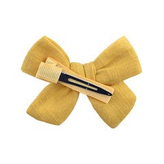 2pcs Girl's Bow Tiara Hairpin Set