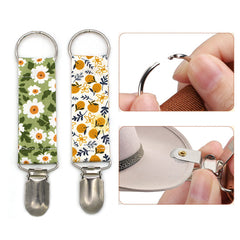 Cartoon Portable Bag Hat Clip Holder Fabric Handbag Backpack Luggage Hat Keeper