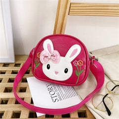 Kids Cartoon Rabbit Crossbody Bag Coin Purse