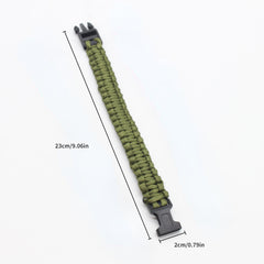 Umbrella Rope Braided Bracelet Dacron Durable Outdoor Survival Bracelet