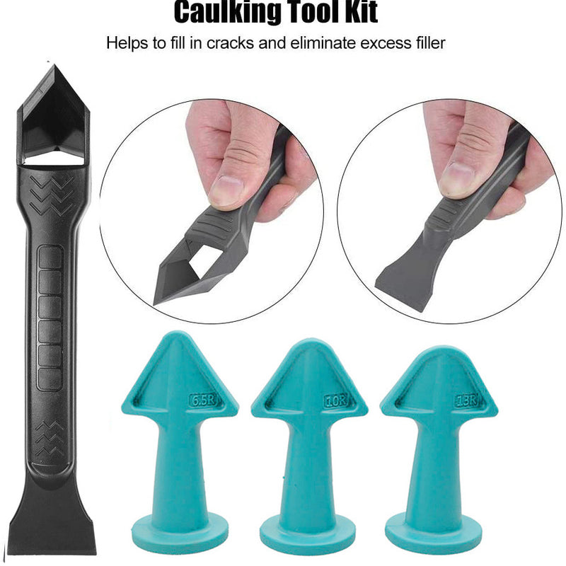 5pcs Silicone Caulking Finishing Tool Set for Tile Brick Floor Joints
