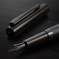 Forest Metal Fountain Pen Extra Fine Nib Tree Texture Excellent Writing Pen