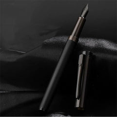 Forest Metal Fountain Pen Extra Fine Nib Tree Texture Excellent Writing Pen