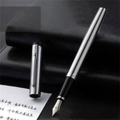 Forest Metal Fountain Pen Extra Fine Nib Tree Texture Excellent Writing Pen