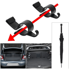 Car Rear Trunk Mounting Bracket Umbrella Holder Clip Organizer