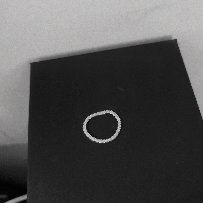 Geometric Ring Faux Pearl Beaded Ring Minimalist Ring For Girls