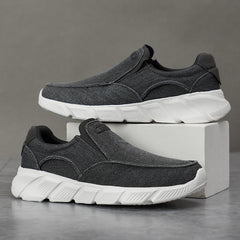 Men's Breathable Slip On Canvas Shoes Casual Flats For Walking