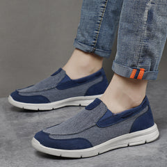 Men's Slip On Canvas Shoes for Walking Jogging