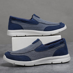 Men's Slip On Canvas Shoes for Walking Jogging