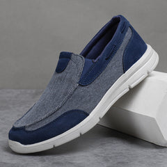 Men's Slip On Canvas Shoes for Walking Jogging