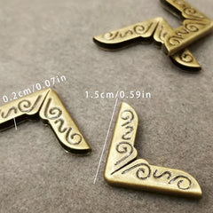 20pcs Book Corner Protectors for Notebooks 1.5x1.5cm