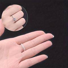 3pcs Transparent Wire Ring Adjuster