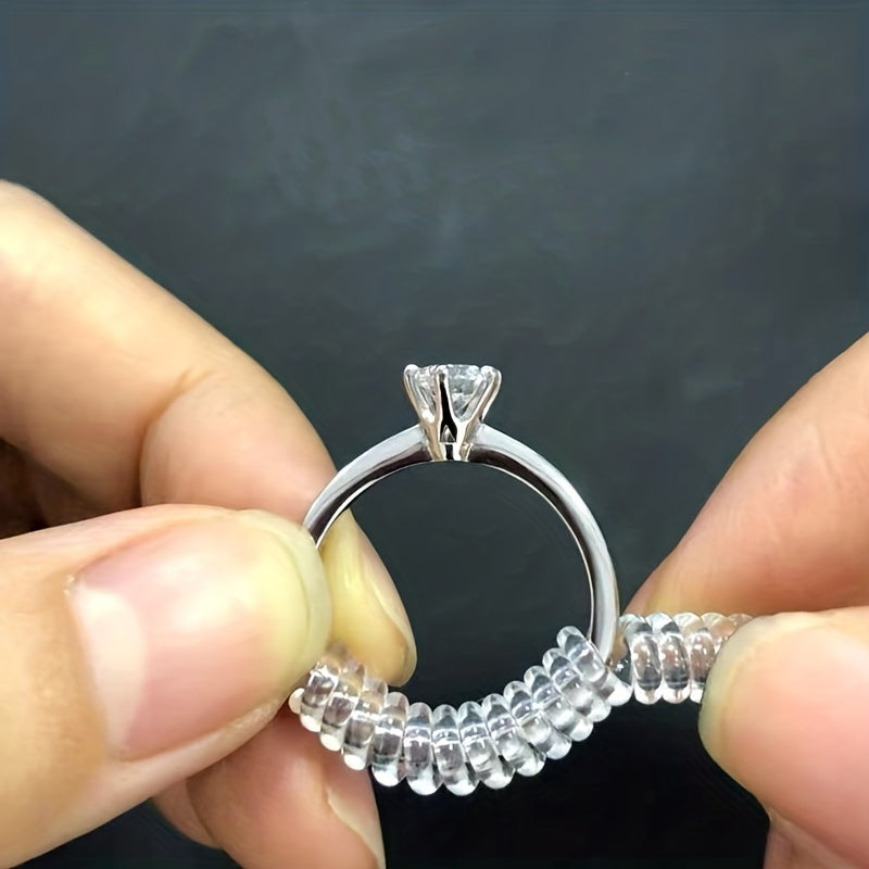 3pcs Transparent Wire Ring Adjuster