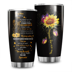 20 oz Stainless Steel Tumbler with Lid - Ideal Gift for Mom